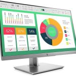 HP EliteDisplay E223 | شاشة 22 بوصة | HD IPS | فضي |